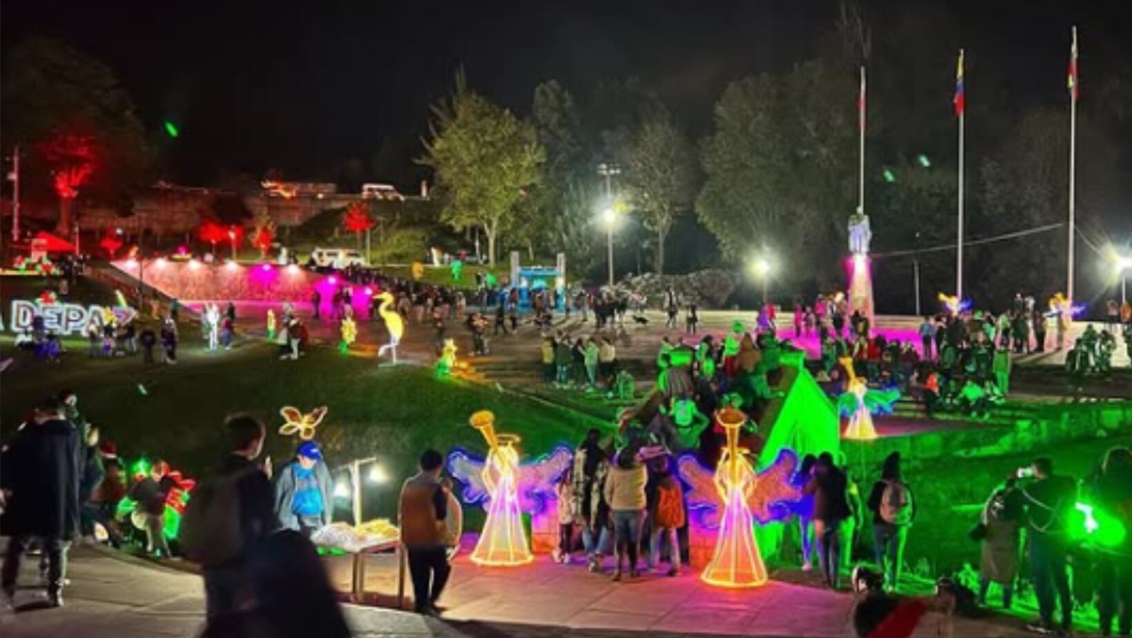 Los mejores alumbrados navideños cerca de Bogotá