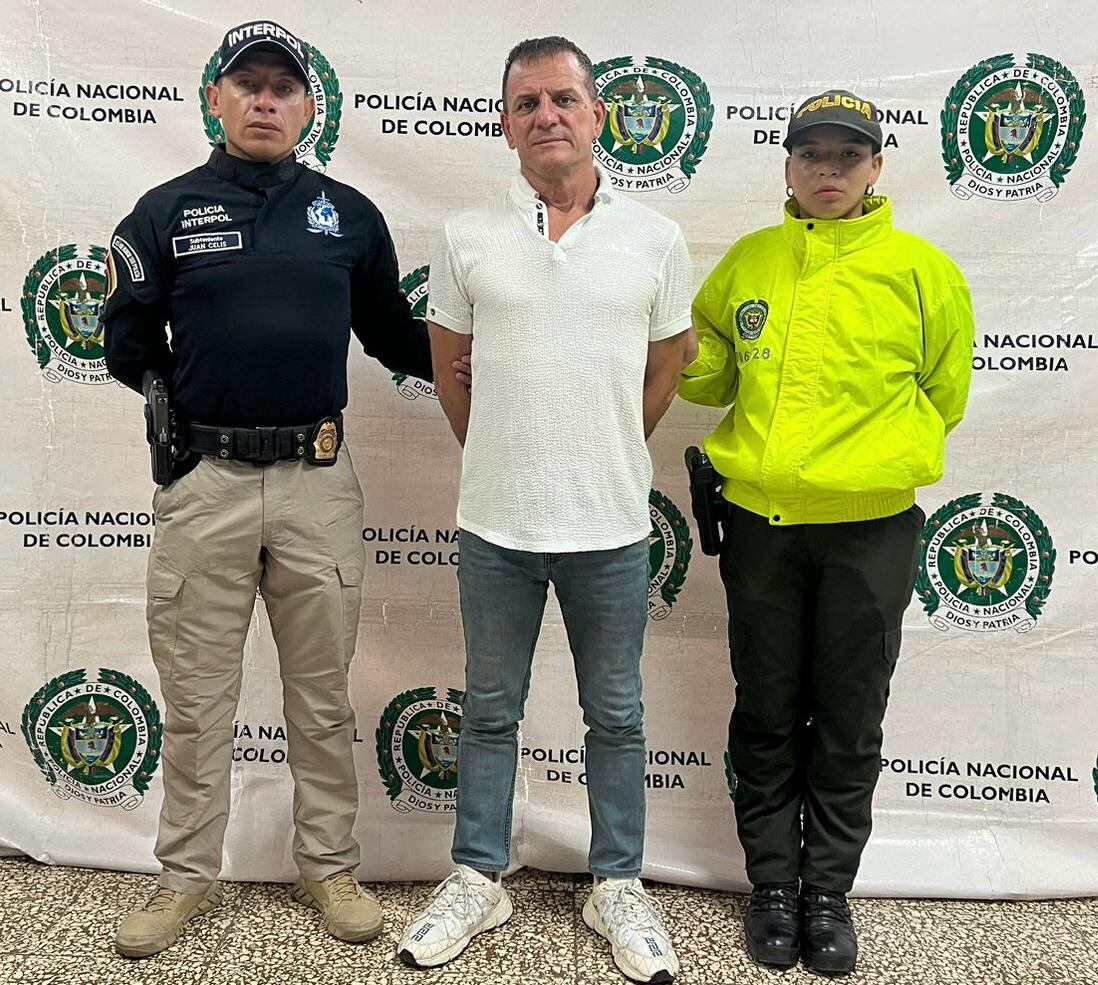 Capturan a narco europeo en Colombia; Gigliotti Massimo, hacía parte de la Ndrangheta italiana.