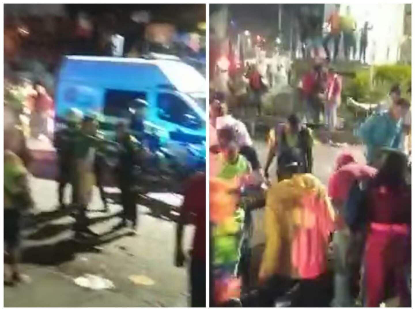 La comunidad se alertó ante los sucedido.