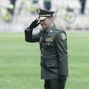 Bogotá. Mayo 9 de 2023. Ceremonia de reconocimiento y transmisión de mando al general de la Policía Nacional Mayor General William René Salamanca Ramírez, nuevo director general de la Policia Nacional. (Colprensa - Camila Díaz)