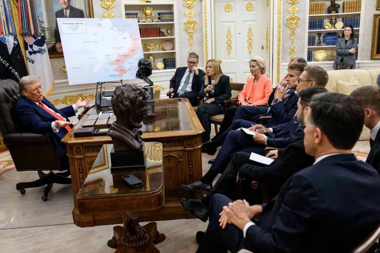 La fotografía inicial mostraba un contexto completamente distinto.