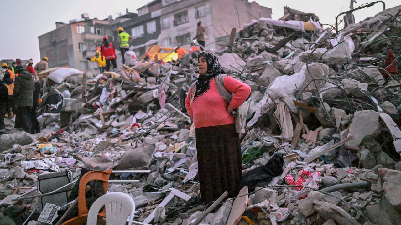 Imagen de referencia del fuerte terremoto en Turquía y Siria.