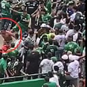 Hinchas Cali agreden a fanático de América.
