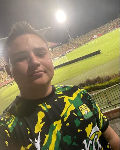 Jhon Fernando Ramos, hincha del Atlético Bucaramanga