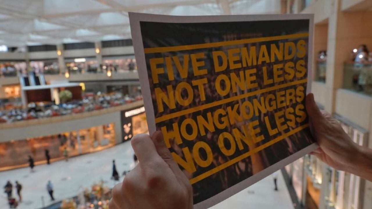 Protestas Hong Kong / Foto: Associated Press. Vincent Yu