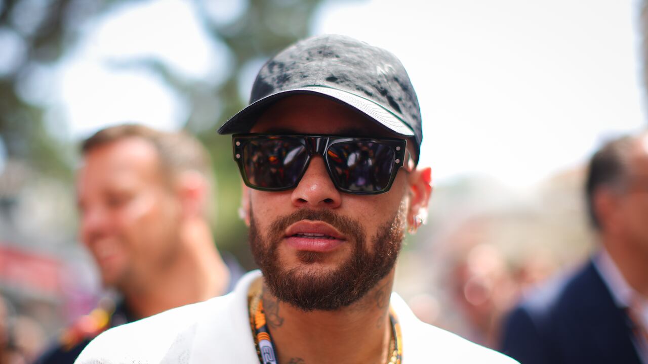Neymar visto durante el Gran Premio de F1 de Mónaco en el Circuito de Mónaco el 28 de mayo de 2023 en Monte-Carlo, Mónaco.