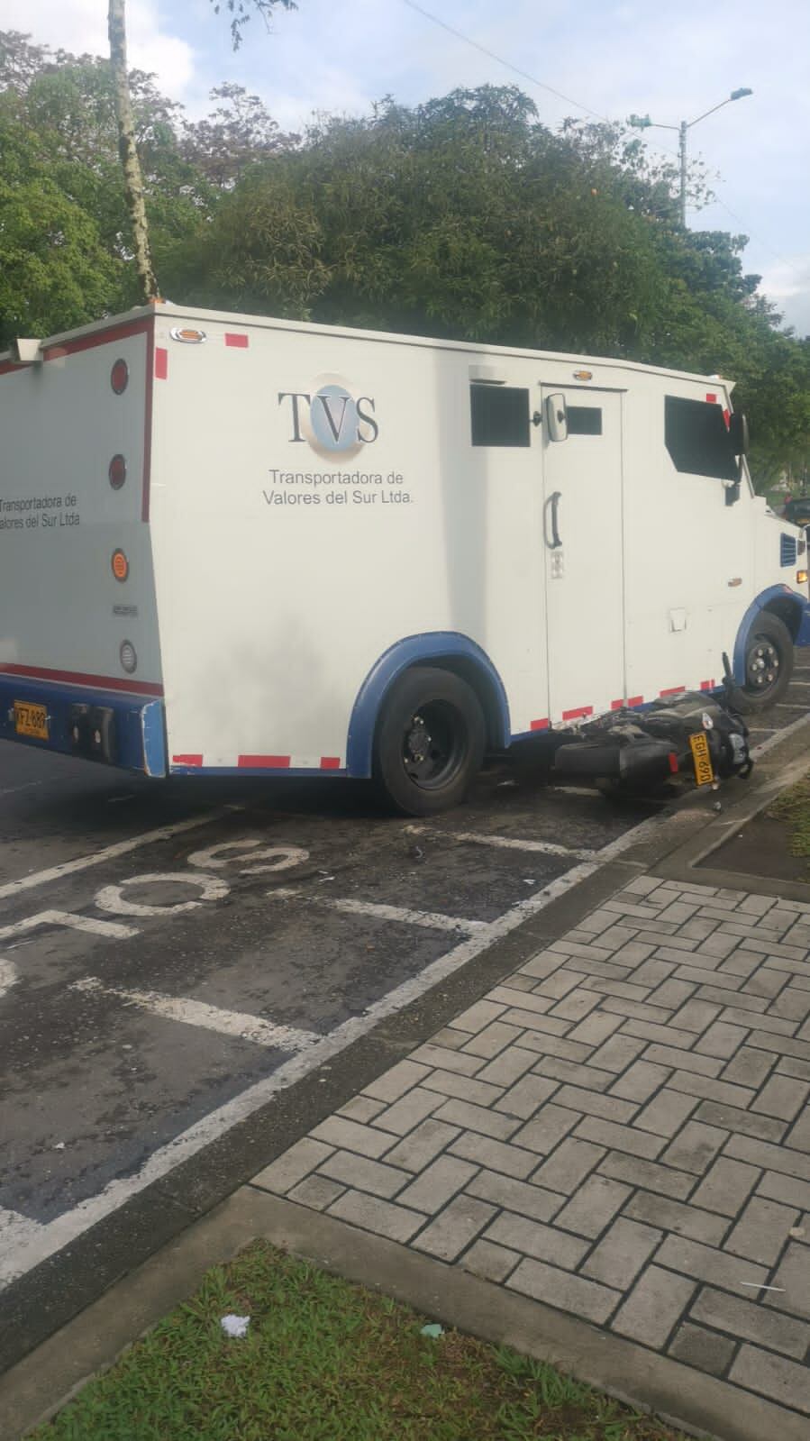 Intento de hurto a carro de valores