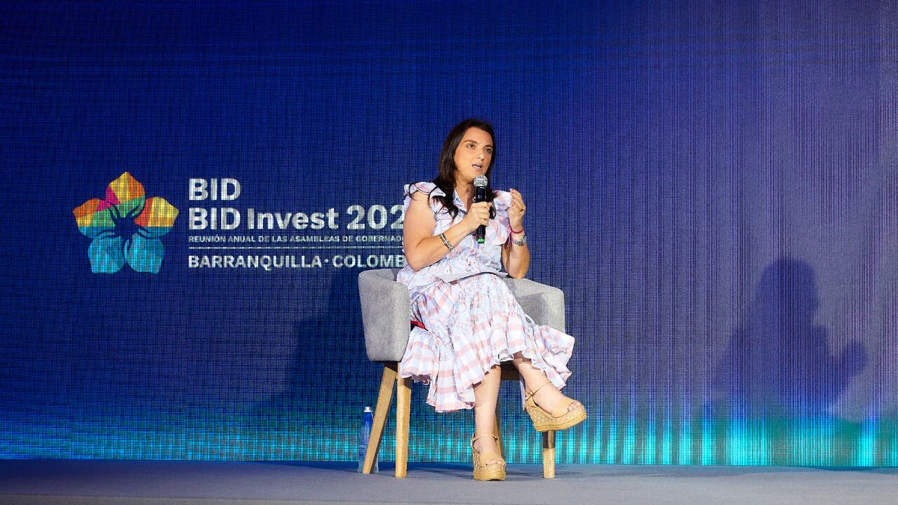 Karen Abudinen, ministra TIC y gerente de la Reunión Anual de las Asambleas de Gobernadores del Banco Interamericano de Desarrollo (BID).