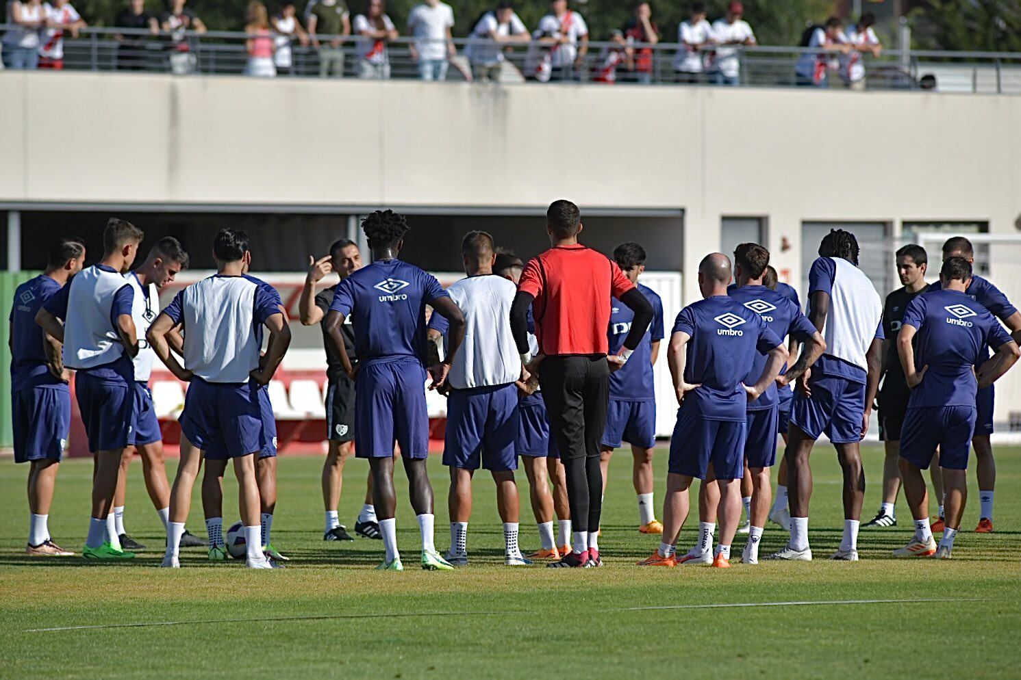 Falcao asistió a la primera jornada de entrenamiento de la temporada 23/24