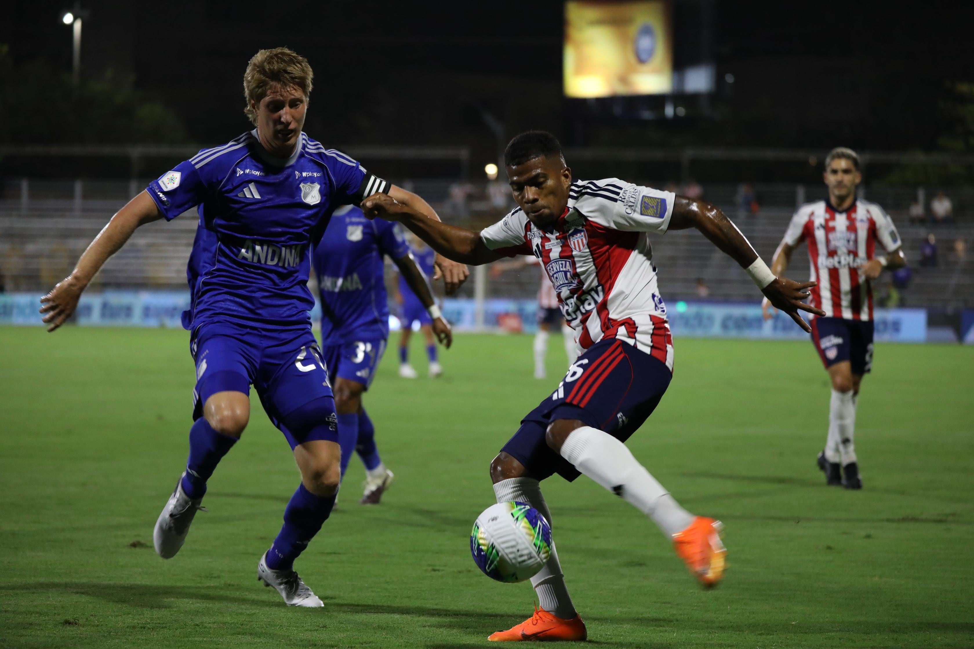 Junior vs. Millonarios, de la fecha 2 de Liga BetPlay 2026-II