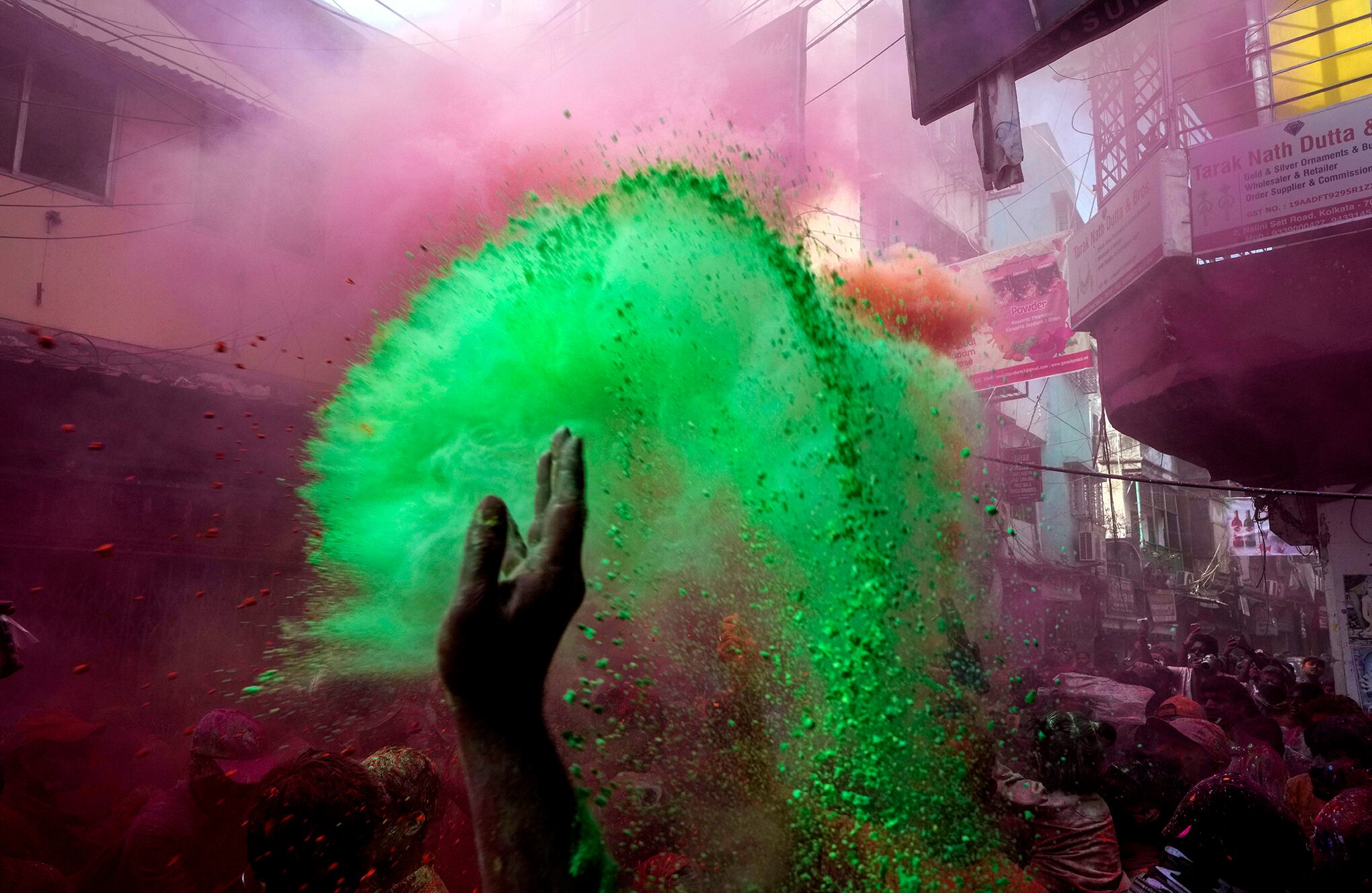 En imágenes : los colores del festival Holi en India