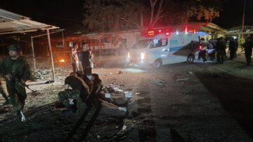 Ataque del ELN contra el batallón Juncal en Aguachica, Cesar.