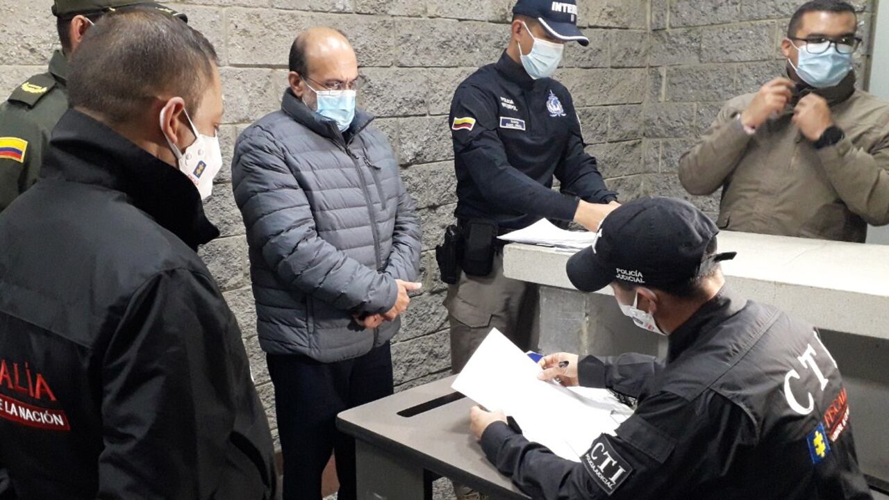 Las primeras imágenes de Jorge 40 a su regreso a Colombia.