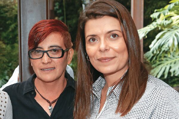 Olga Lucía Lozano y Giannina Segnini.