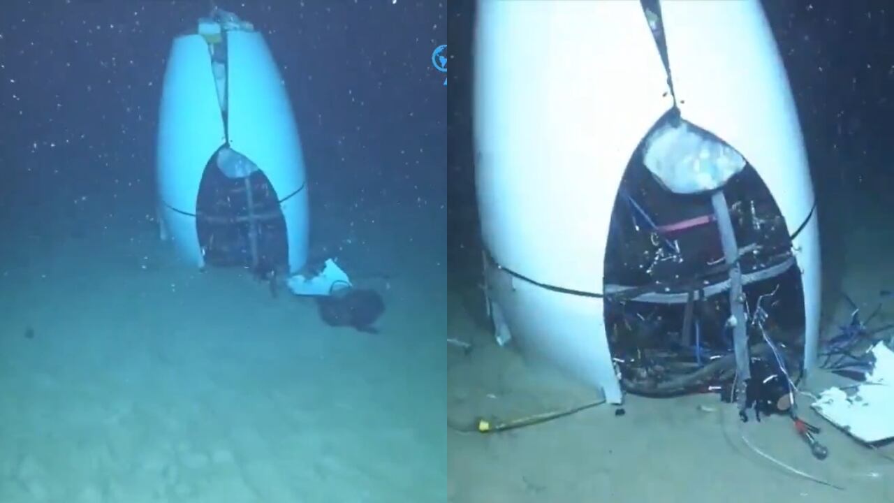 El video fue revelado por la Guardia Costera de Estados Unidos.