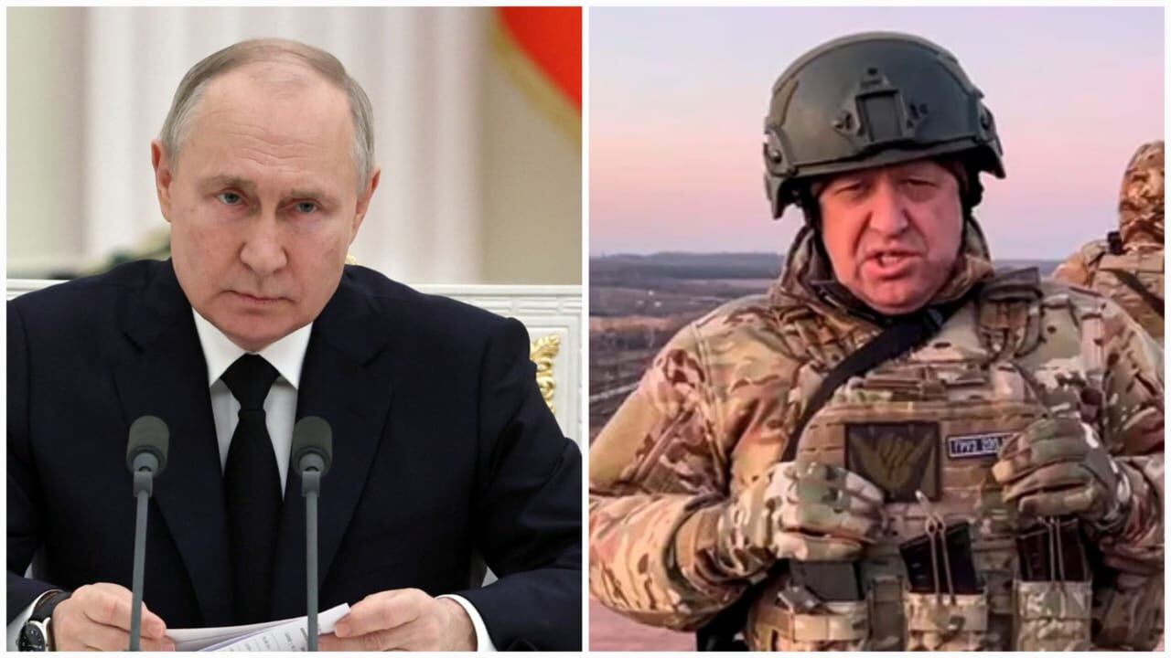 Vladimir Putin y el grupo paramilitar Wagner mantienen una tensa relación desde el año pasado.
