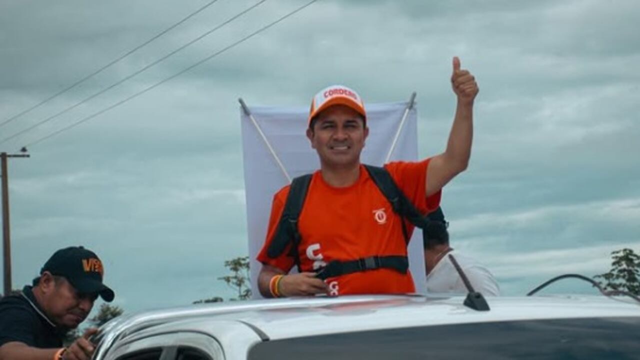 Candidato a la Gobernación, Juan Carlos Cordero.