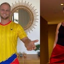 El influencer y la economista generaron un gran debate en las redes sociales. Fotos: Instagram @dominiccolombia - @andreapetro91.