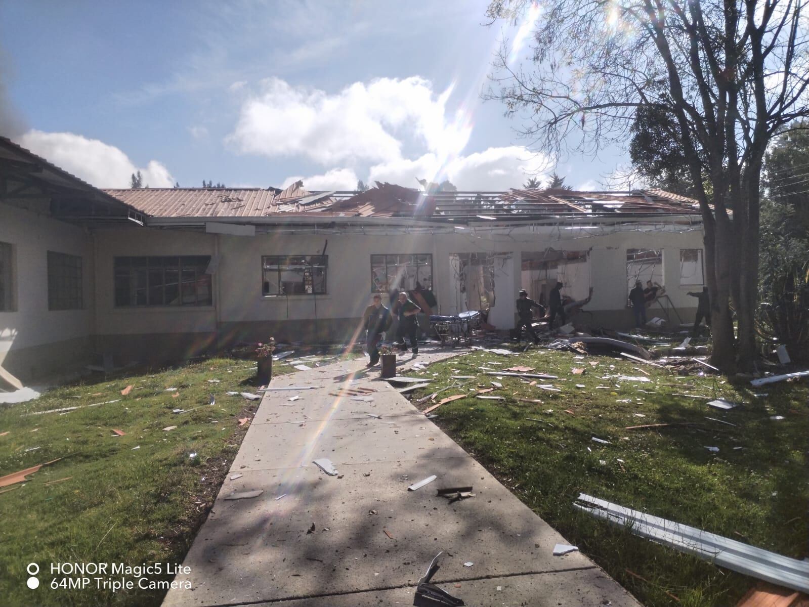 Ataque terrorista contra el Batallón Bolívar en Tunja
