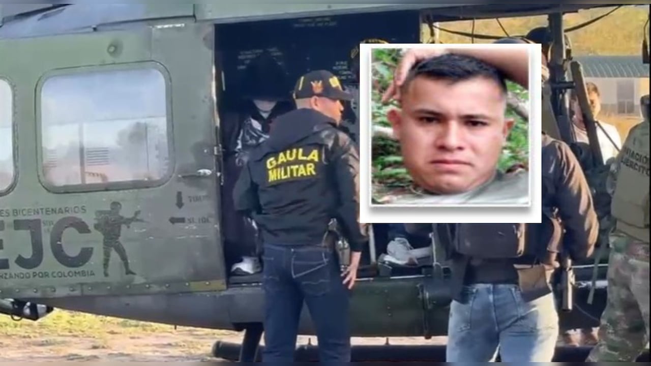 Alias Kevin, cabecilla de las disidencias de Mordisco que se entregó al Ejército.