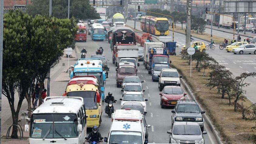 Se estima que en Soacha circulan a diario más de 300 mil vehículos.