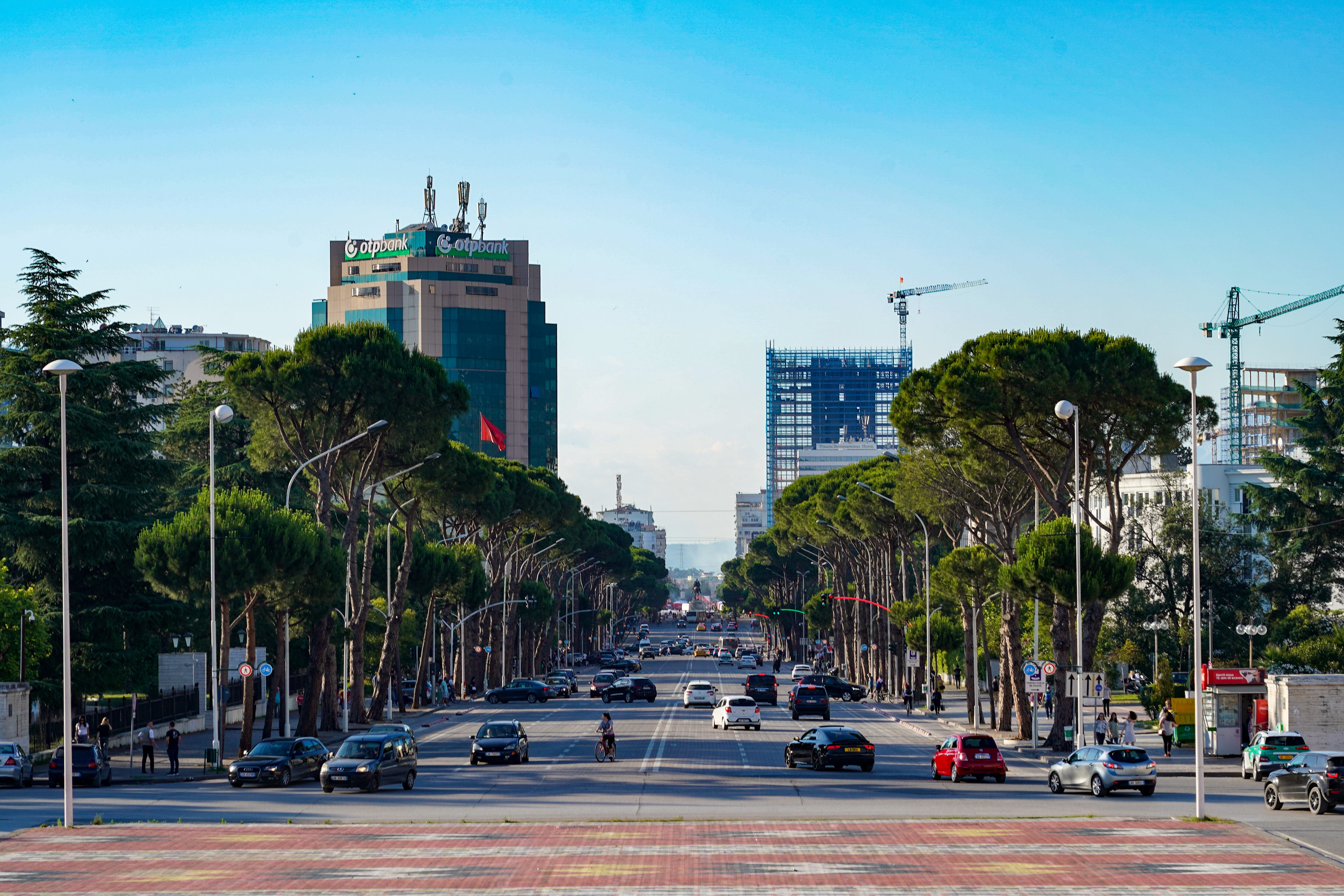 Tirana, capital de Albania