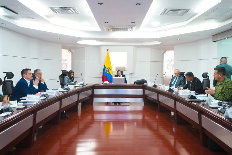 Consejo de seguridad y paz en la Casa de Nariño