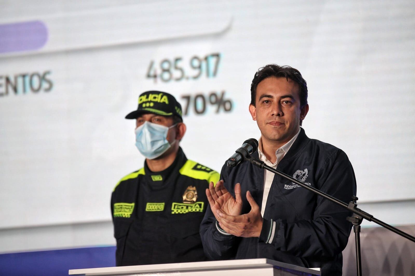 Elecciones Consejos Locales de Juventud registrador Alexander Vega rueda de prensa