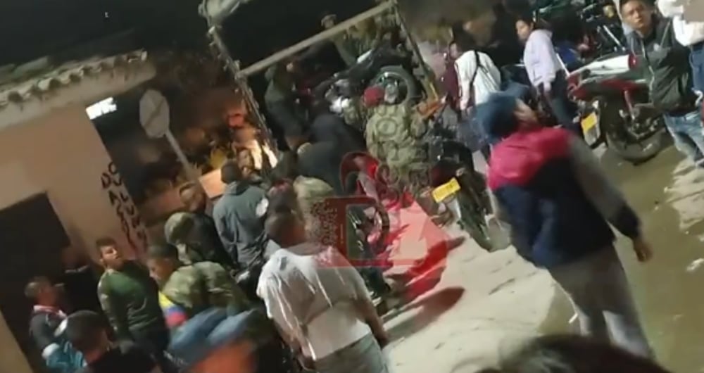 Disidencias de las Farc impusieron retén ilegal en el municipio de Toribio, Cauca.