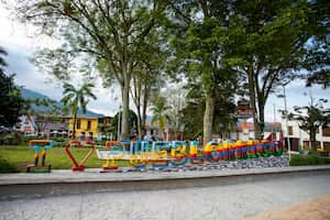 Pueblorrico está ubicado en el Soroeste de Antioquia.