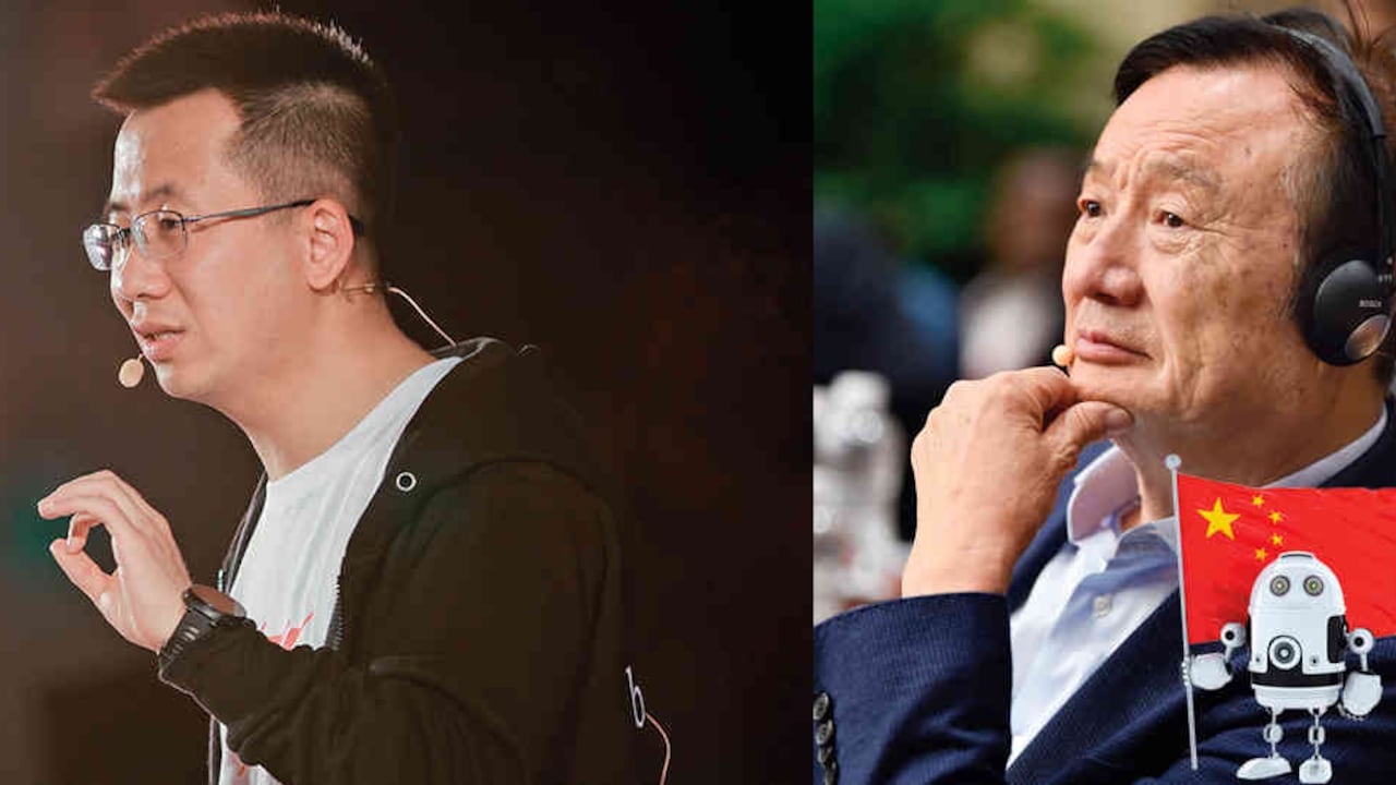 Microsoft podría comprar TikTok, creada por Zhang Yiming. Por su parte, Huawei, fundada por Ren Zhengfei, simboliza la expansión china en los negocios tecnológicos globales. Pero varios países la están vetando.