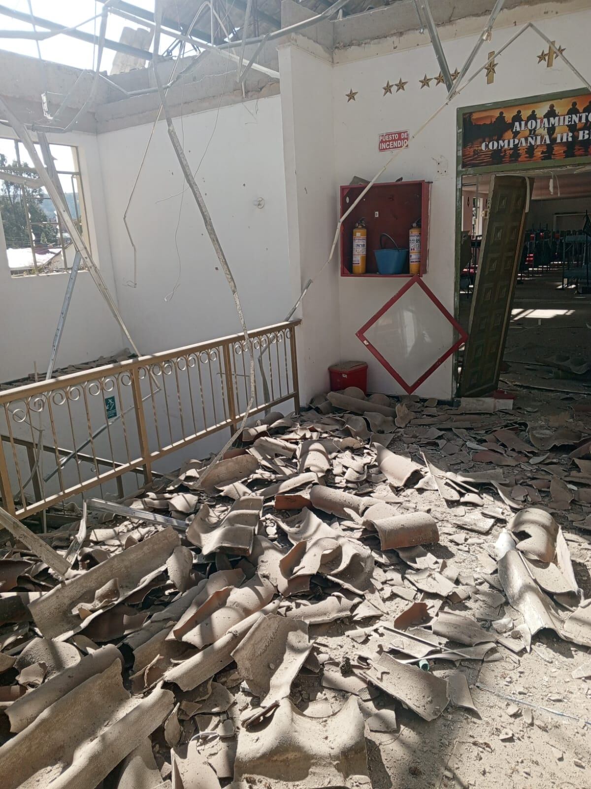 Ataque terrorista contra el Batallón Bolívar en Tunja