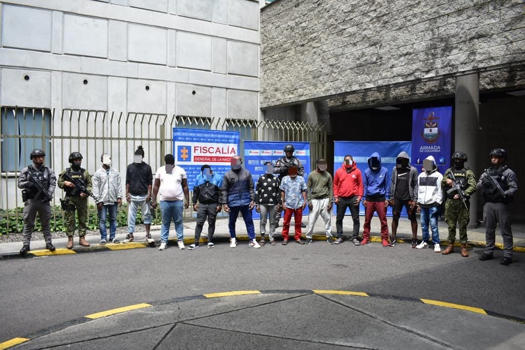 Cayó ‘Don Putas’, y otros 13 integrantes del Clan del Golfo en una operación de la Armada en Bolívar, Chocó y Cundinamarca.