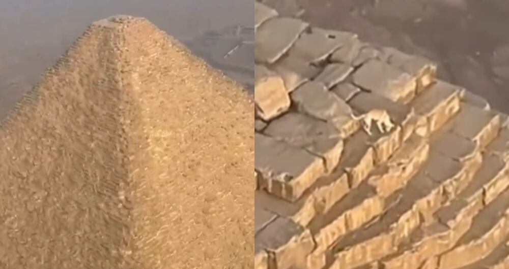 Pirámide de Giza en Egipto