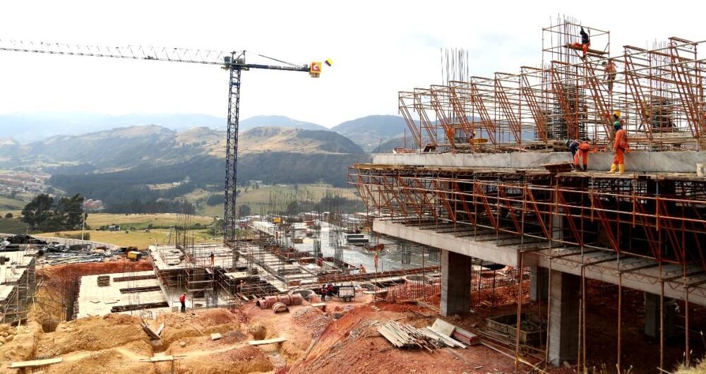 Así avanza la construcción del Hospital de Usme.