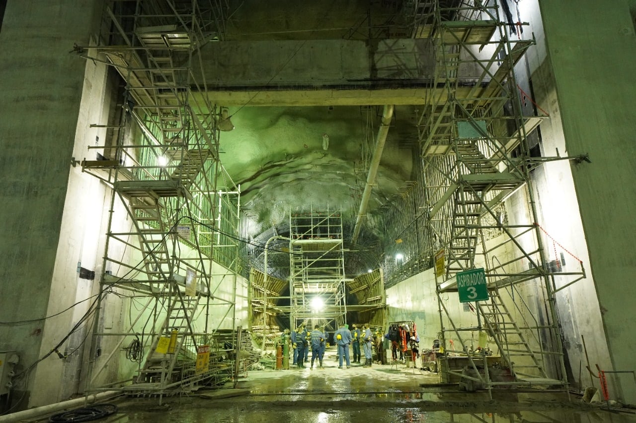 Avance de obras en Hidroituango. Fotos: EPM