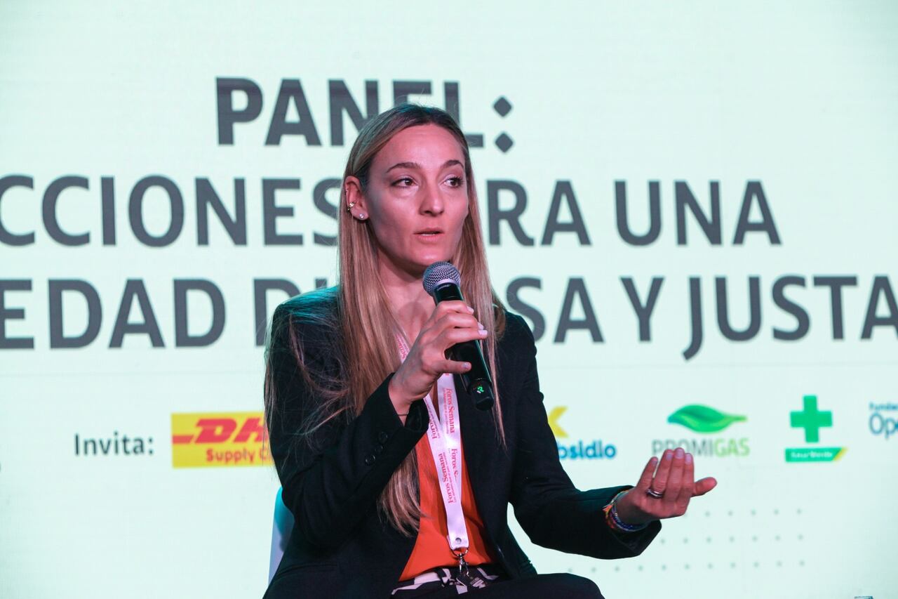 Marcela Tamayo directora ejecutiva (E), de Operación Sonrisa Colombia.