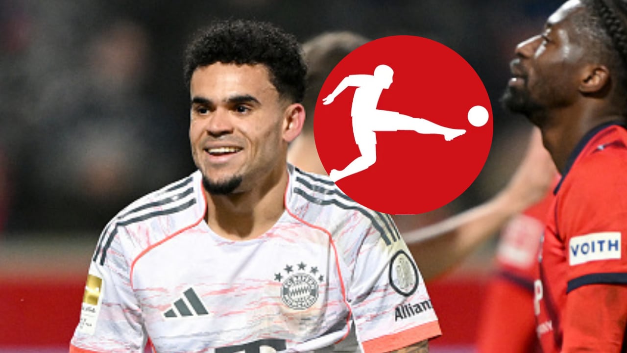 Nueva distinción de la Bundesliga a Luis Díaz.