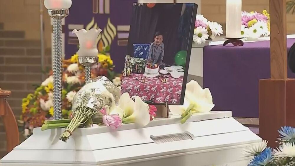 Gabriel Esteban Cubillos fue sepultado en el sur de Bogotá. Foto: Noticias Caracol.