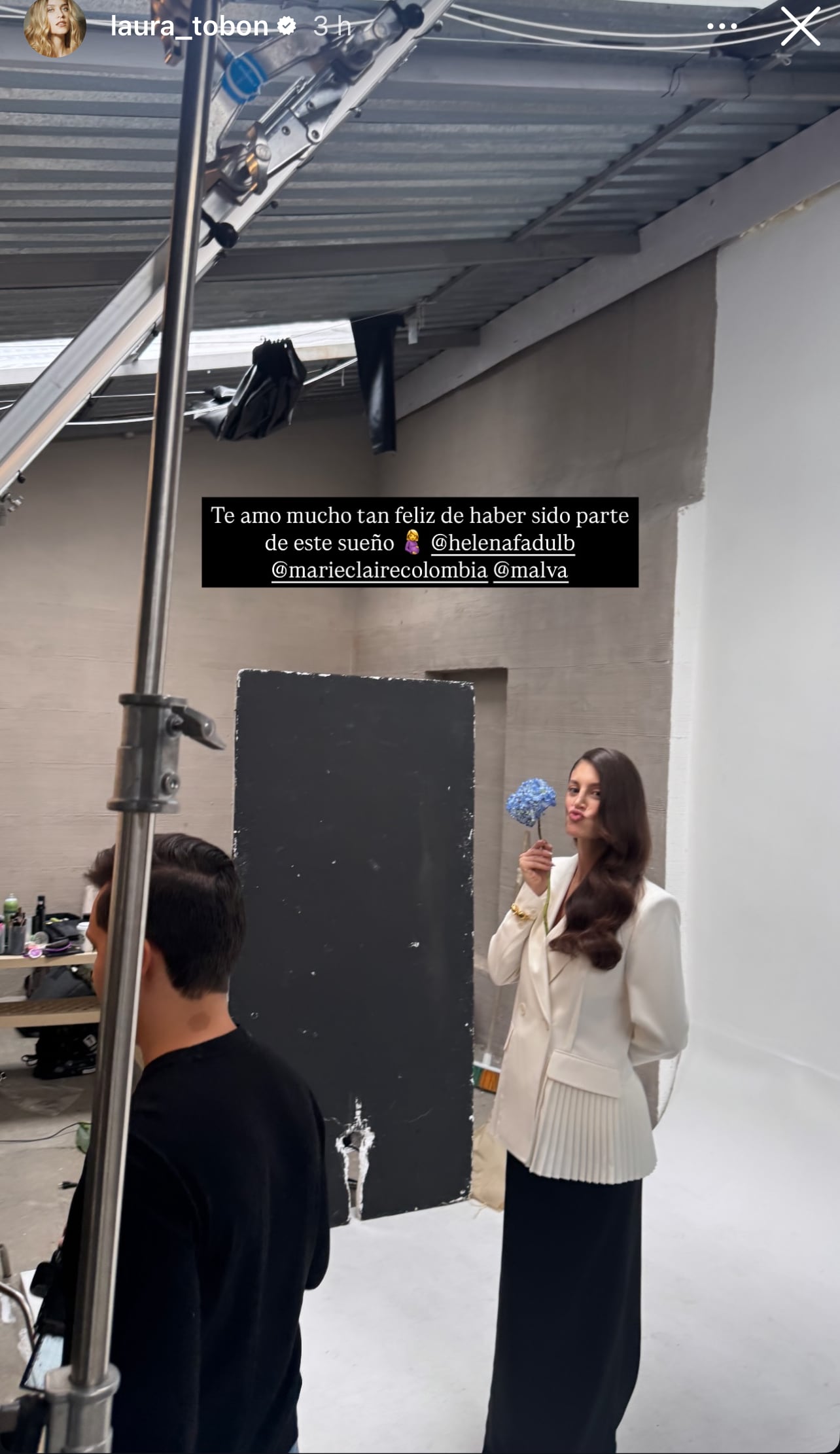 Laura Tobón felicitó a su amiga Helena Fadul por su embarazo