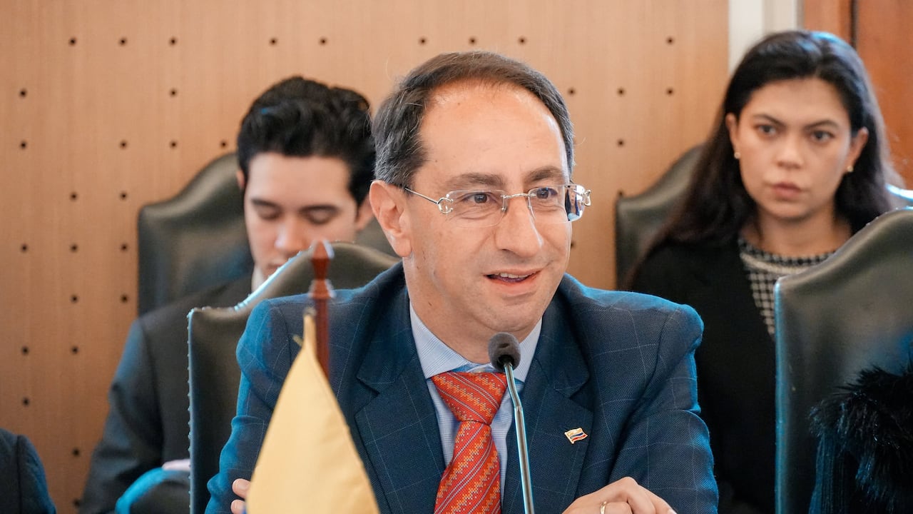 El vicepresidente José Manuel Restrepo.