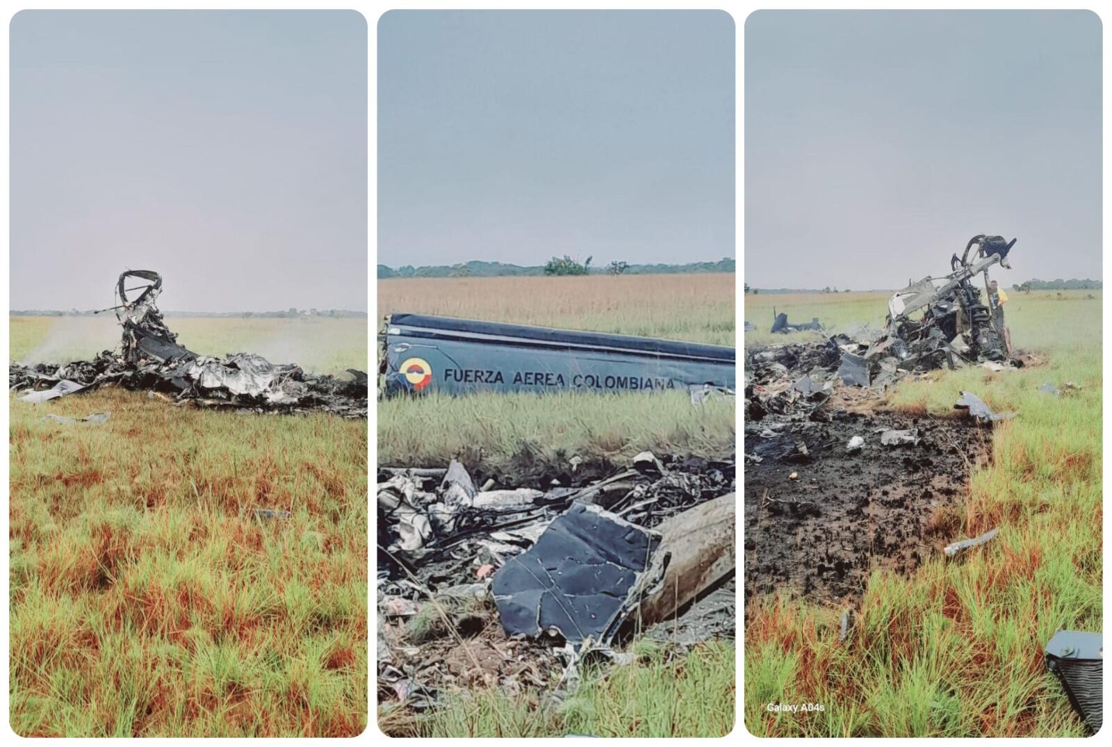 Accidente de helicóptero en el Vichada deja 8 uniformados muertos