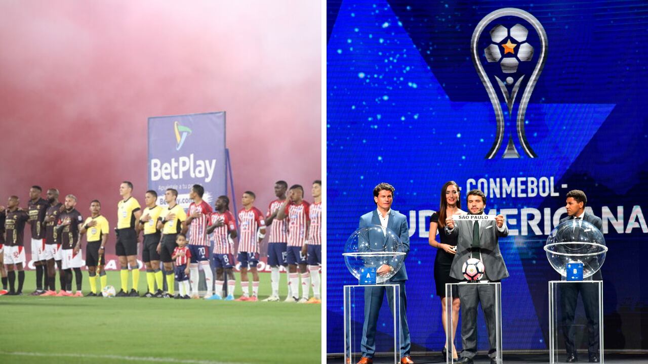 Dos duelos colombianos tras el sorteo de la Copa Sudamericana 2025