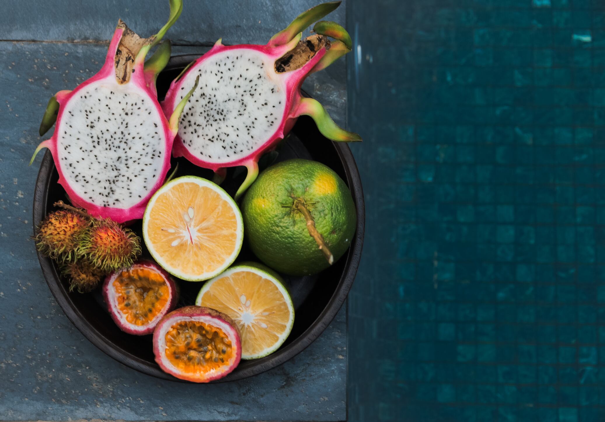 Pitahaya y otras frutas