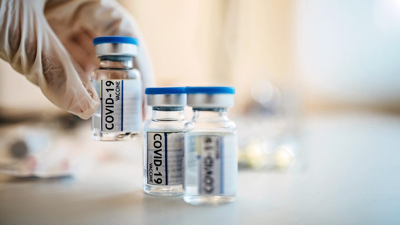 Covid-19 vaccine vials