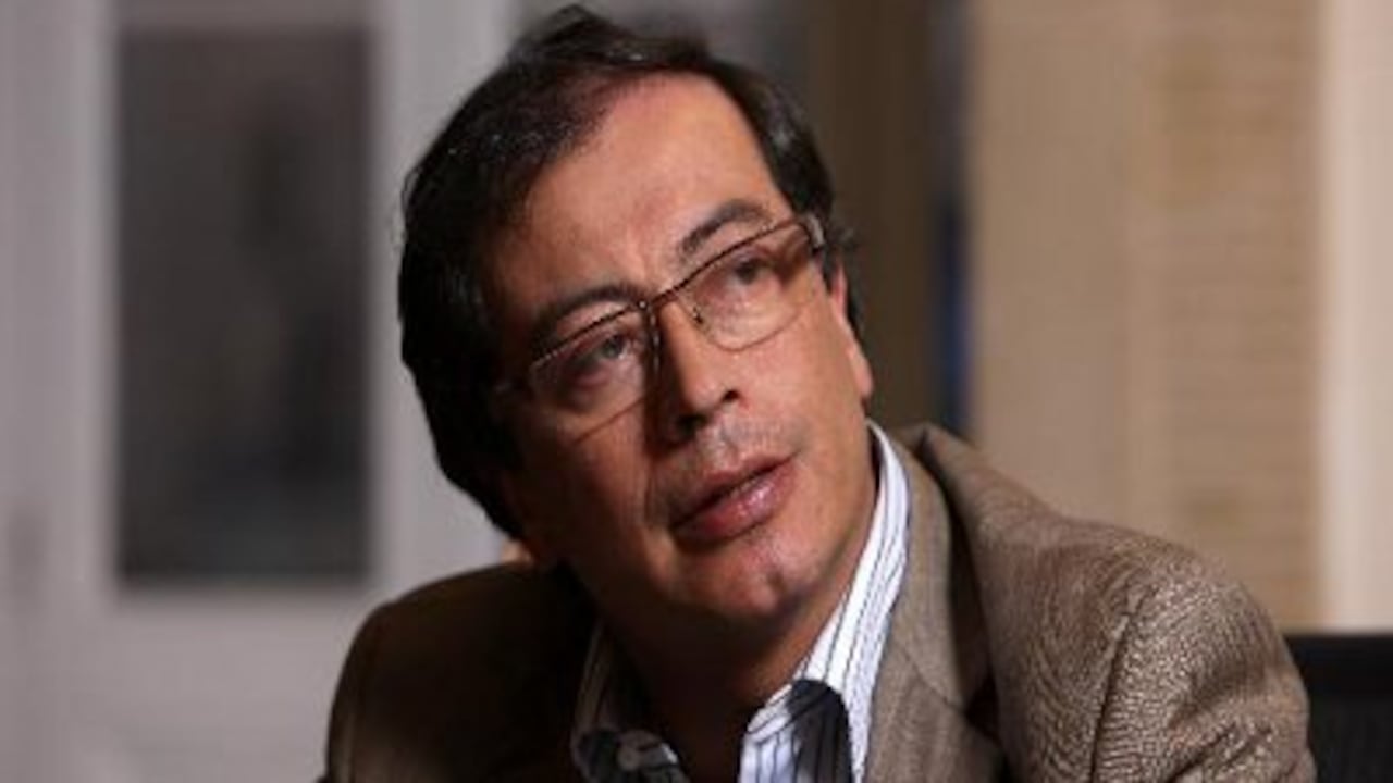 Alcalde Gustavo Petro.