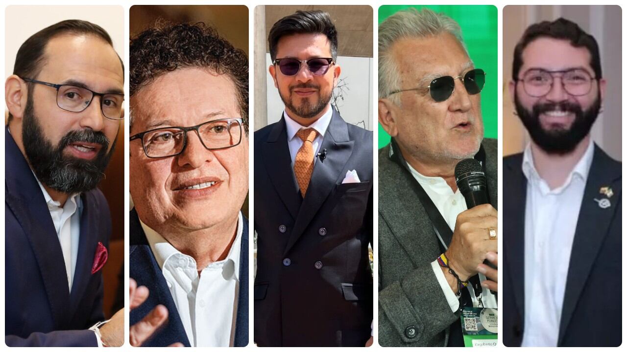 Ómar Andrés Camacho, Alirio Uribe, Andrés Cancimance, Dagoberto Quiroga y Álvaro Moisés Ninco se habrían quemado en la consulta del domingo.