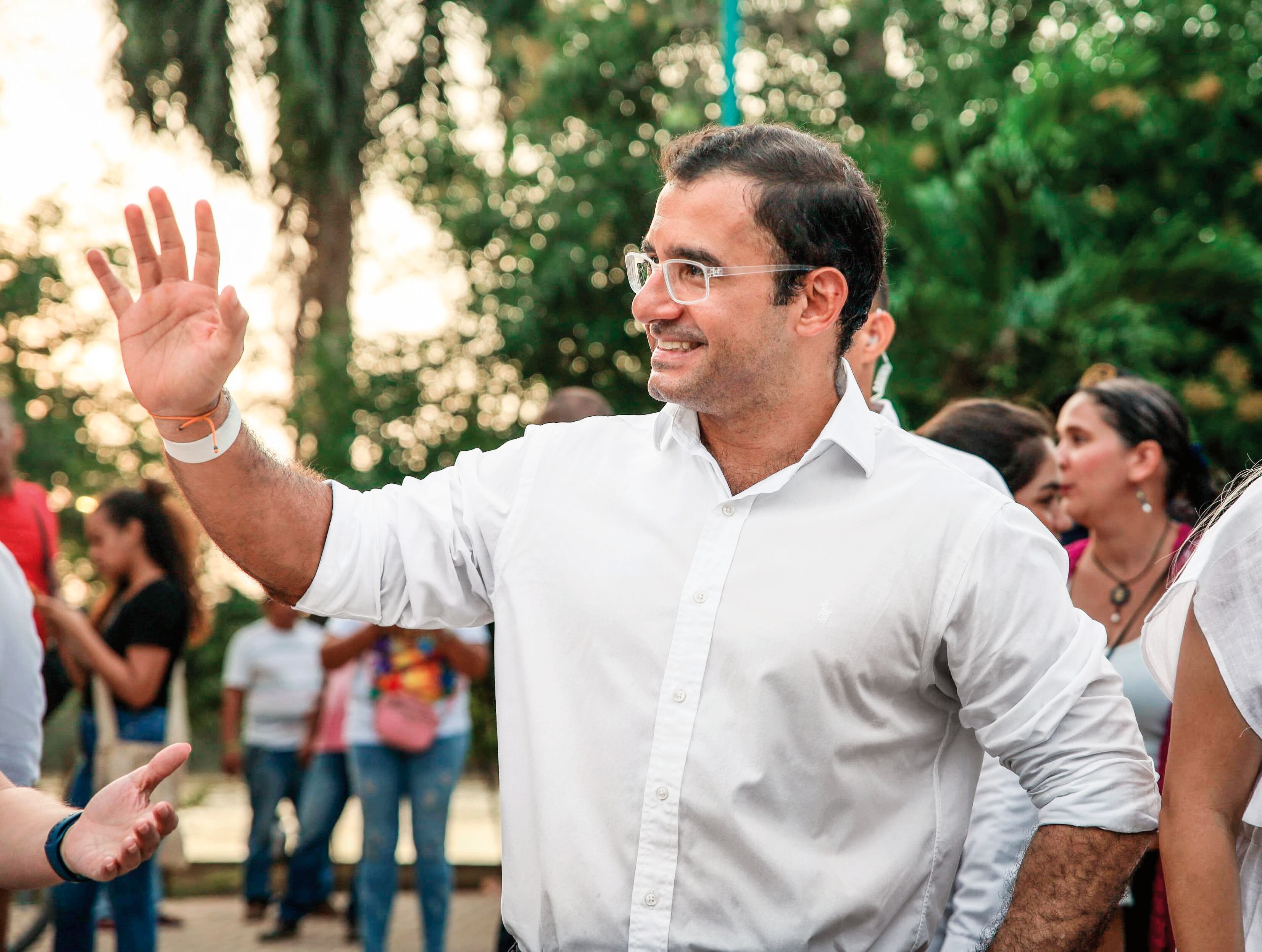 Hugo Kerguelén, alcalde de Montería.