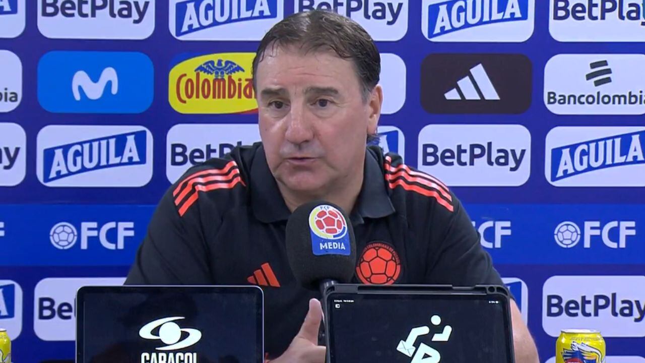 Palabras de Néstor Lorenzo en rueda de prensa.