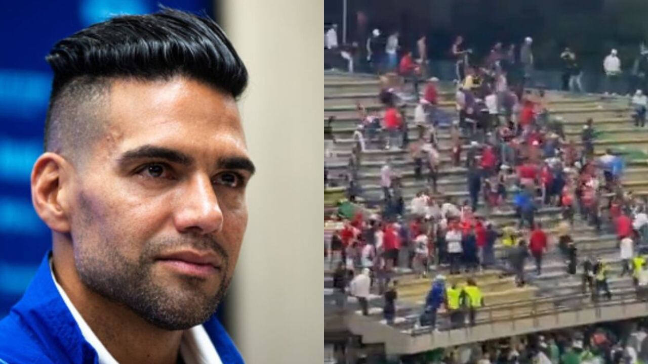 Radamel se refirió a lo ocurrido en Medellín.